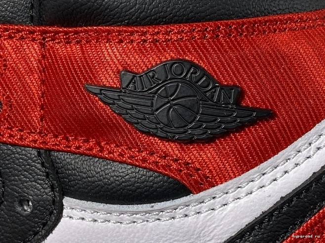 Black 1 Air Toe High Satin Jordan Retro CD0461-016 0727